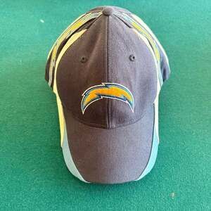 NFL San Diego Chargers Vintage Lightning Bolt Adjustable Hat
